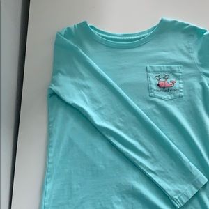 NWOT girls vineyard vines holiday shirt